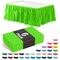 Ruffle Disposable Table Skirt 14 Ft Long Pleated Table Skirts with Adhesive Strip – Fits 6ft+ Rectangle or Round Tables – Ideal for Birthday Parties, Gender Reveal, Baby Showers & Event Decorations 6 pack by Exquisite